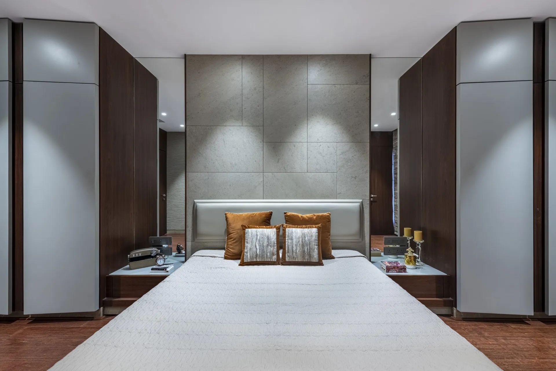 Alternate view of a stylish living space