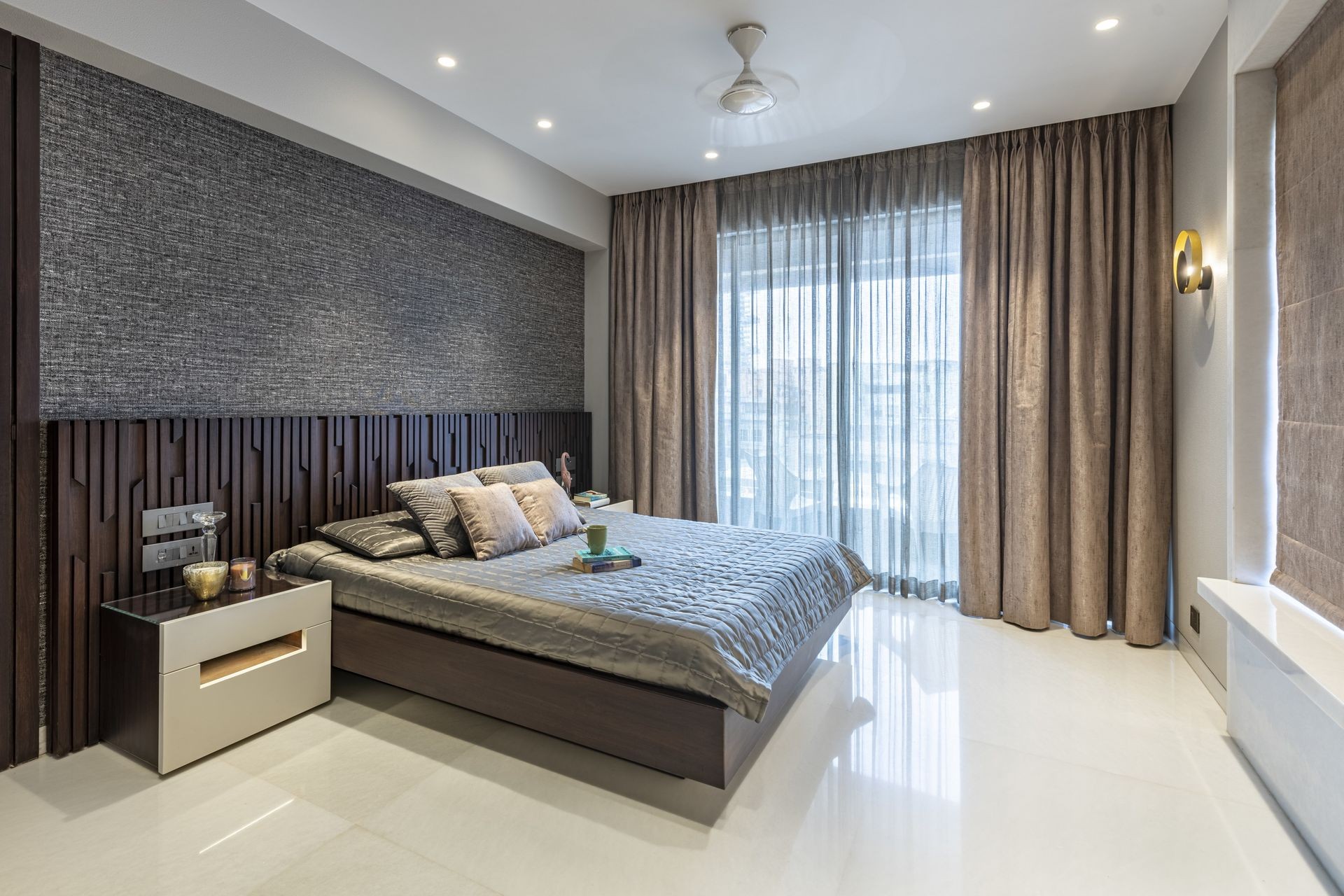 Principal-led residential bedroom interior in a Mumbai home